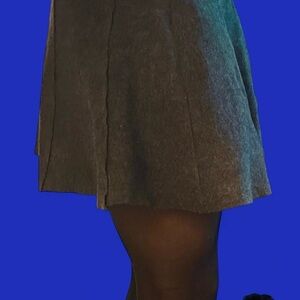 Chic Charcoal Mini Skirt